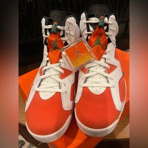 Jordan Kids Sneakers - White and Orange